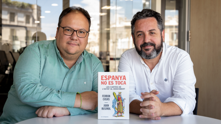 Ferran Casas i Joan Rusiñol. Hugo Fernández / Nació