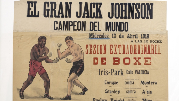 Cartell del combat del dia de Sant Jordi de 1916. © Col·lecció Marcel i David Fleiss. Galerie 1900-2000 de París