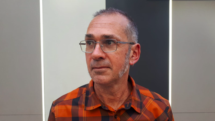 Pau Pertegaz, president de la Federació de Colles Muixerangueres. EL TEMPS