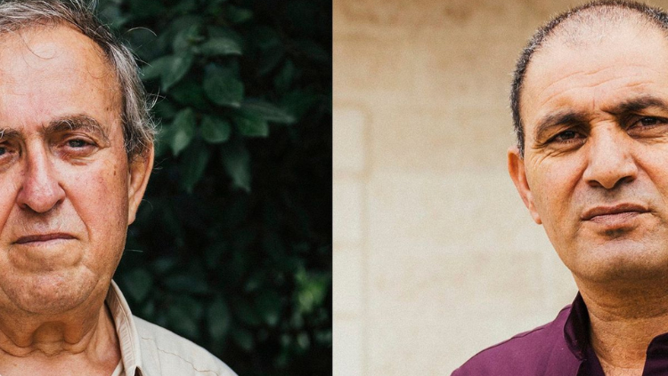 L’israelià Rami Elhanan i el palestí El palestí Bassam Aramin. Der Spiegel