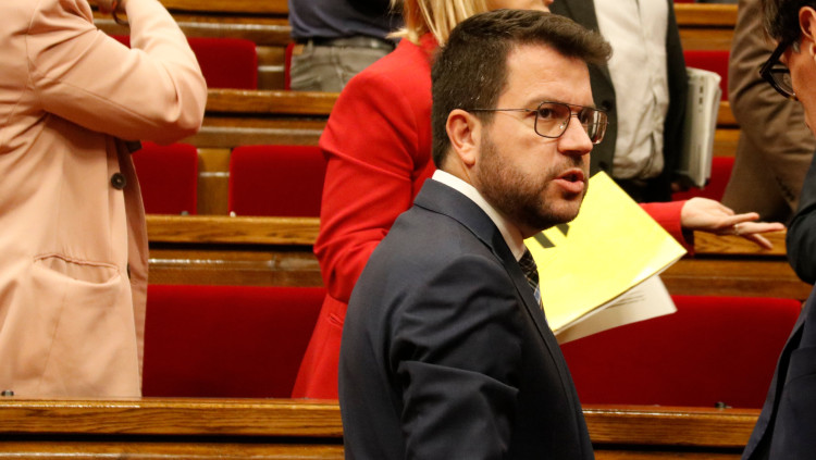 El president català Pere Aragonès. Agència Catalana de Notícies