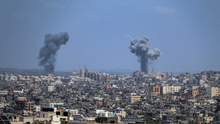 Bombardeig a Gaza. Europa Press