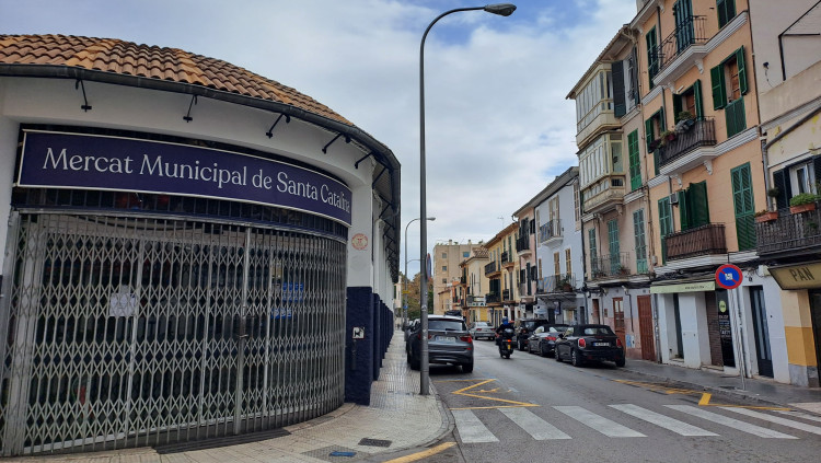 El mercat de Santa Catalina, el cor d’aquesta barriada, antigament modesta i que avui és objecte de desig per part dels compradors estrangers.