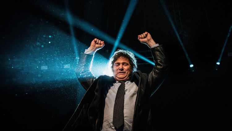 Javier Milei, guanyador d'eleccions a l'Argentina. Europa Press