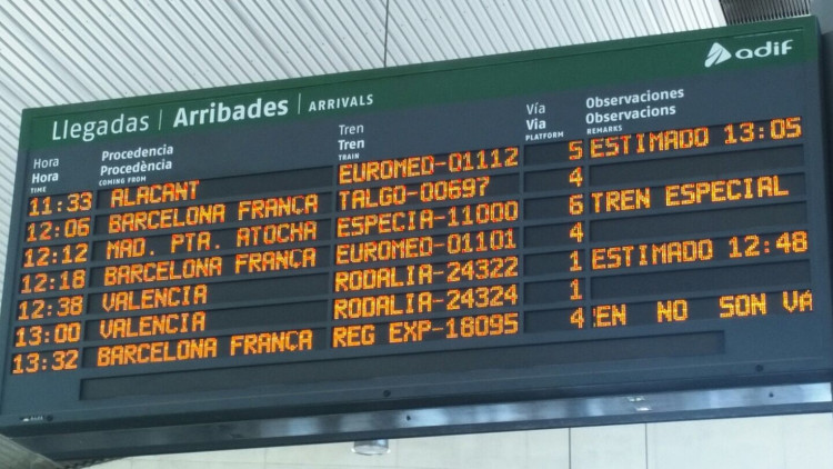 Retard del Tren Especial, l'AVE de Rajoy, a Castelló