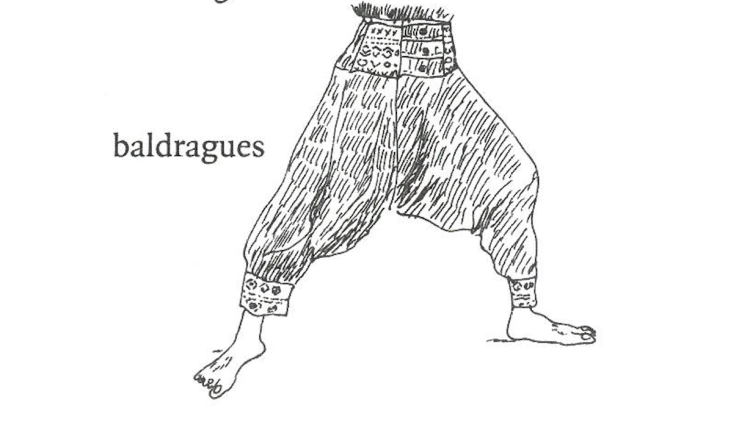 Una de les il·lustracions d'Aina Bonet per al glossari de termes de Hadjí Murat, una de les Tres novel·les breus de Tolstoi que publica Club Editor. Aina Bonet / Club Editor