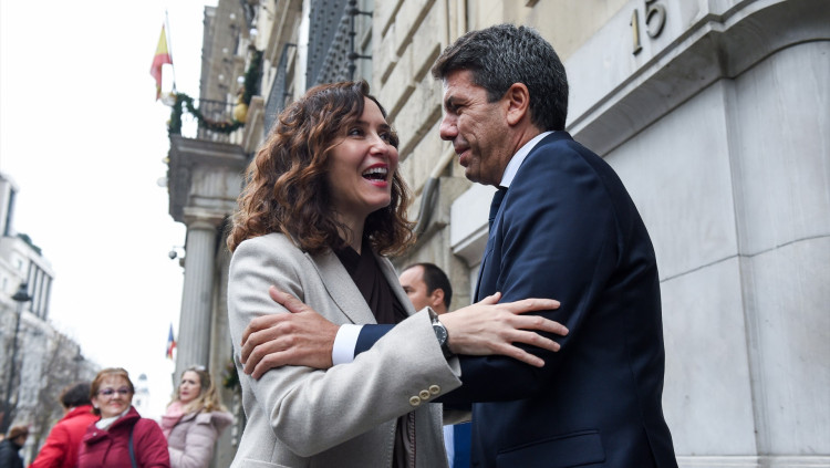 Isabel Díaz Ayuso i Carlos Mazón| Gustavo Valiente/Europa Press