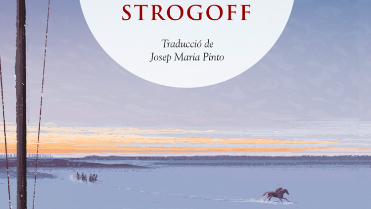 Detall de la coberta de 'Miquel Strogoff'