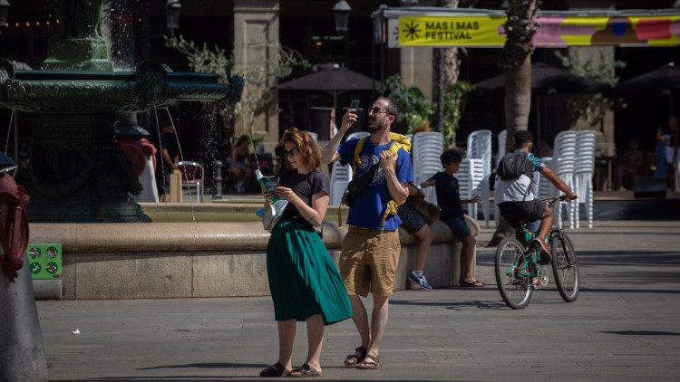 Turistes a Barcelona| Europa Press