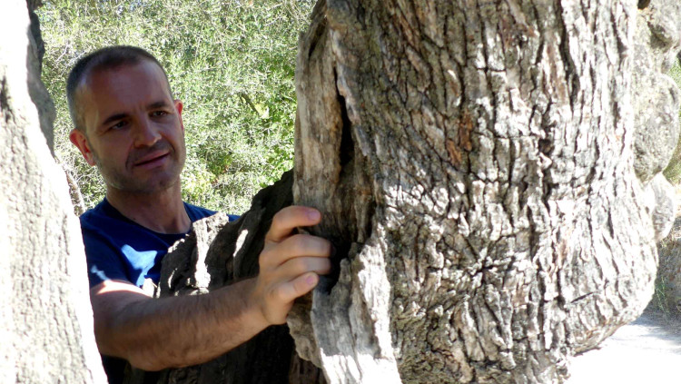 Jordi Llavina, en algun indret trepitjat en 'Ermita'. Josep Massana