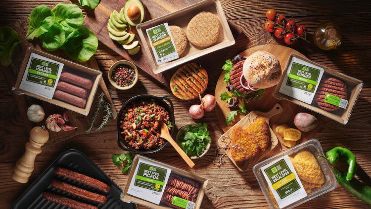Productes vegans a la cadena de supermercats Lidl.. EUROPAPRESS