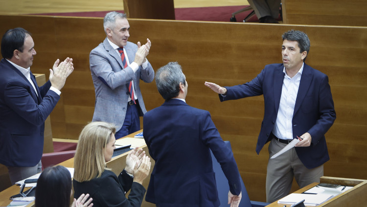 El president valencià, Carlos Mazón. Europa Press