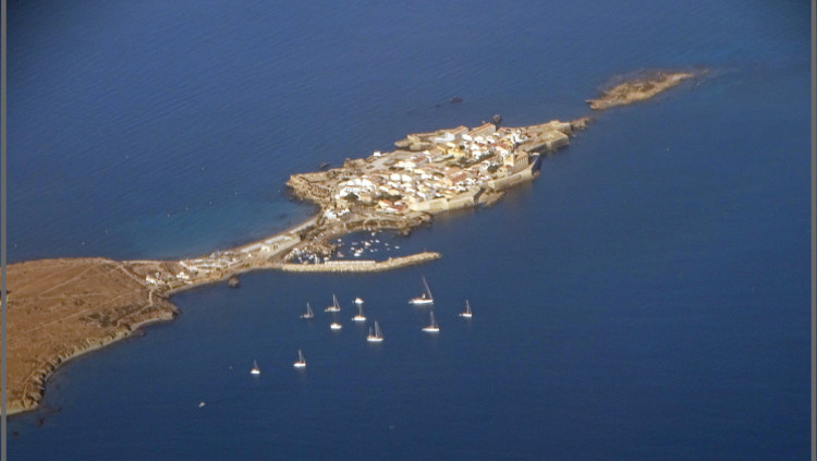 L'illa de Tabarca, al terme municipal d'Alacant