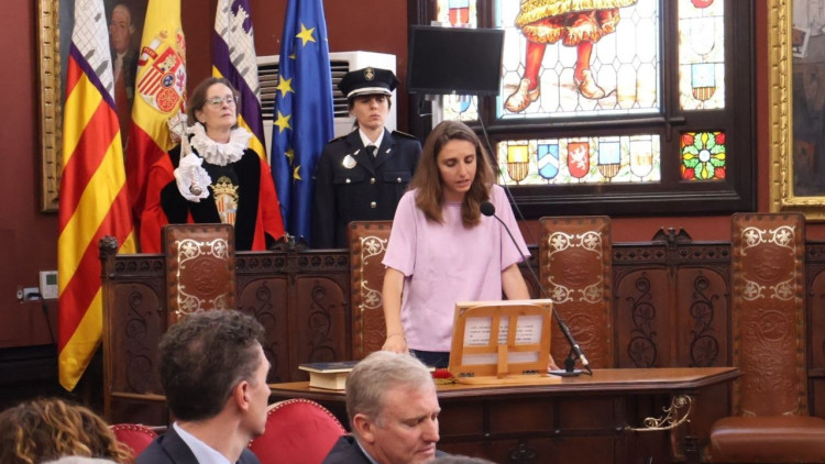 Lucía Muñoz, regidora de Podem a l'Ajuntament de Palma. Europa Press