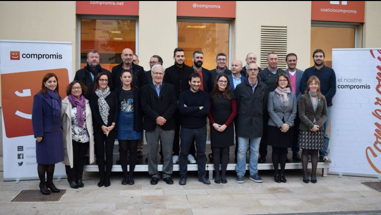 Els alts càrrecs institucionals de Compromís