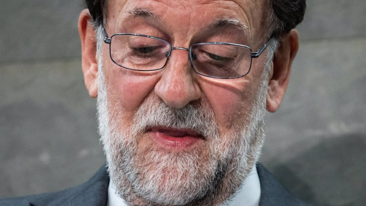 L'expresident espanyol Mariano Rajoy, assenyalat per l'Operació Catalunya| Europa Press. 