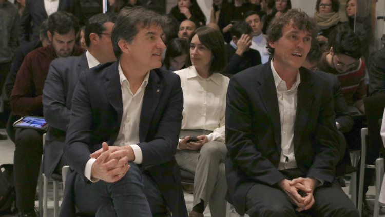 Sergi Sabrià i Marc Bataller, nou secretari de Mitjans de Comunicació. Agència Catalana de Notícies