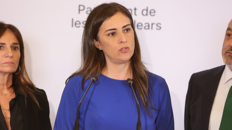 Idoia Ribas és la líder dels diputats rebels de Vox que s'han enfrontat a la direcció de Santiago Abascal. Europa Press