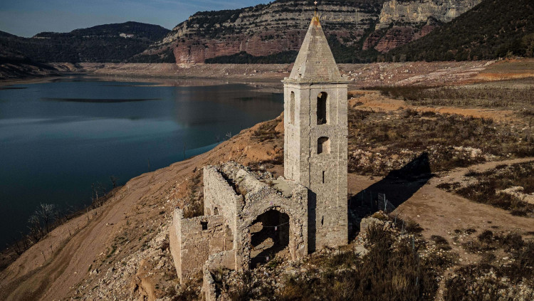 L'església de Sant Romà de Sau. Agència Catalana de Notícies