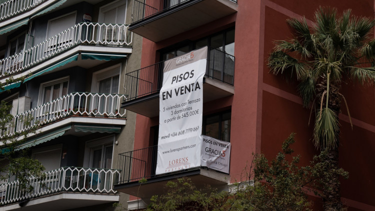 Un habitatge en venda a Barcelona. EUROPA PRESS