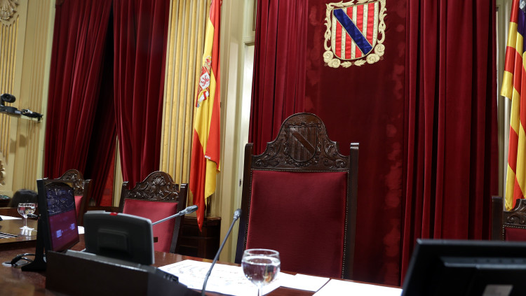 La Mesa del Parlament Balear. Europa Press