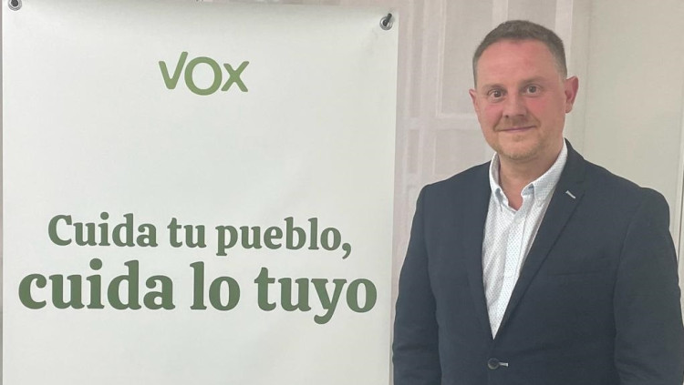 El representant de Vox al Consell de Mallorca, David GIl. Europa Press