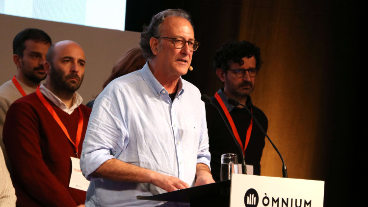 Xavier Antich, president d'Òmnium Cultural. Agència Catalana de Notícies