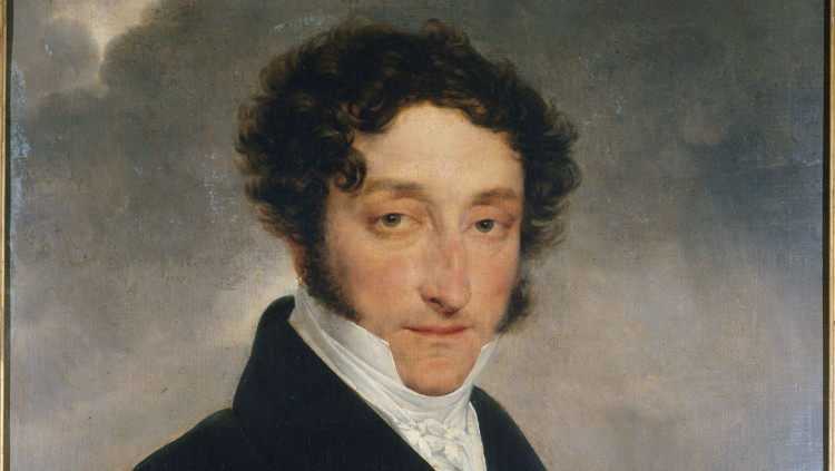 Quadre que presumptament retrata el novel·lista francès Charles Nodier. Ell va ser, probablement, l’autor, el 1836, de la llegenda del llibreter de Barcelona, un assassí en sèrie amb deu víctimes.