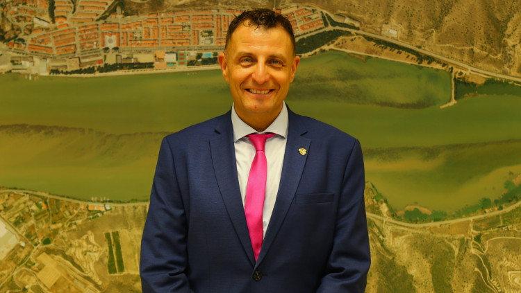 L'alcalde de Mequinensa (Baix Cinca), Antonio Sanjuán