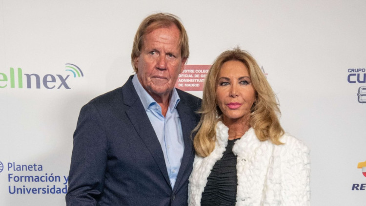 Matthias Kühn, amb la seua parella Norma Duval. Europa Press