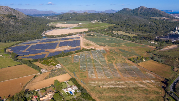 Planta fotovoltaica a Mallorca. Europa Press