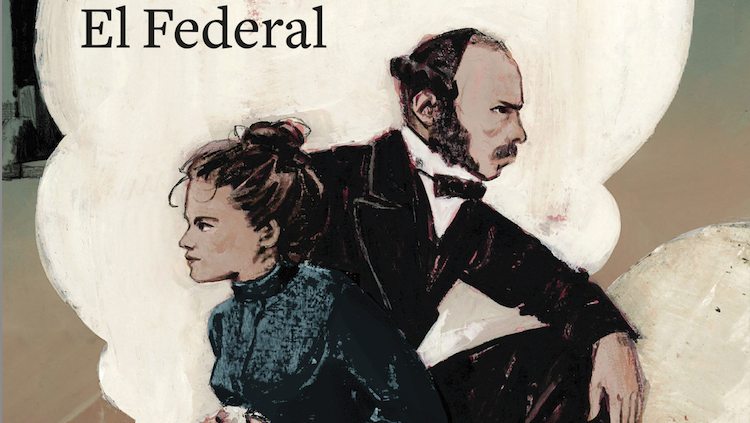 Detall de la coberta d''El federal'