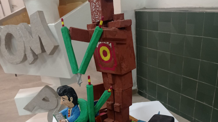 La maqueta de la falla| EL TEMPS