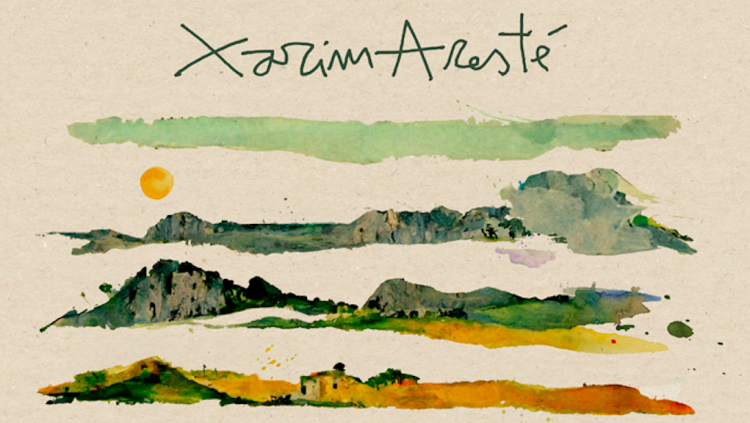 Detall de la caràtula d''Un idioma nou' de Xarim Aresté