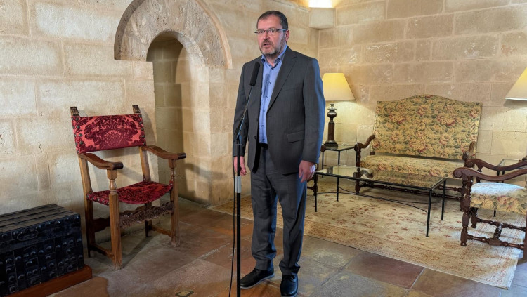 El president de l'Obra Cultural Balear, Antoni Llabrés. Europa Press