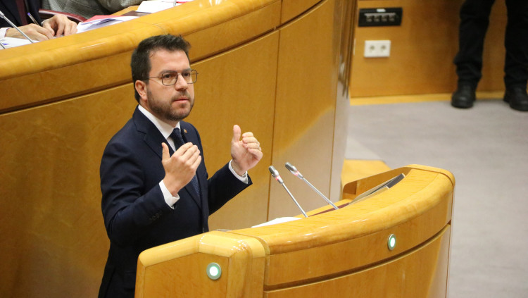 El president català Pere Aragonès. Agència Catalana de Notícies