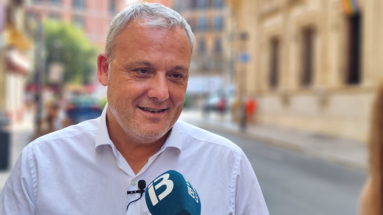 El portaveu de Més al Consell de Mallorca, Jaume Alzamora. Europa Press