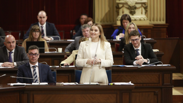 La presidenta del Govern balear Marga Prohens. Europa Press