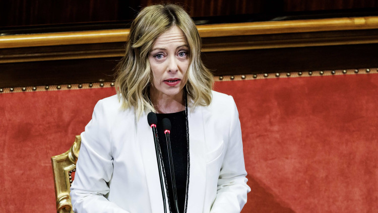 La primera ministra italiana, Giorgia Meloni. Europa Press