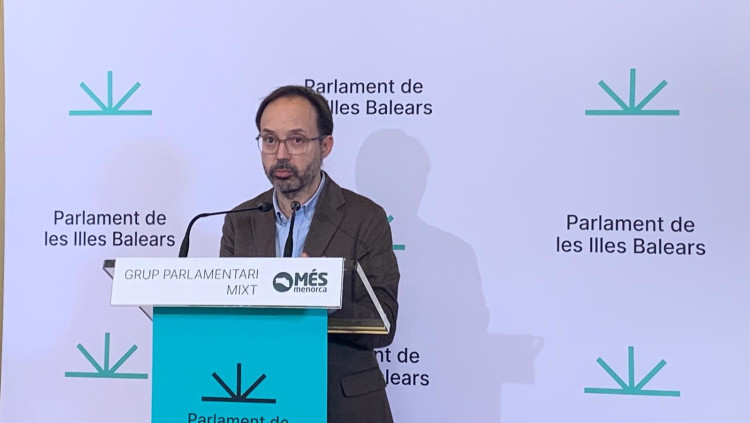 El portaveu de Més per Menorca, Josep Castells. Europa Press