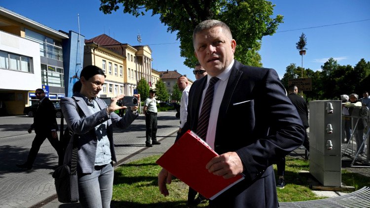 El primer ministre d'Eslovàquia, Robert Fico. Europa Press