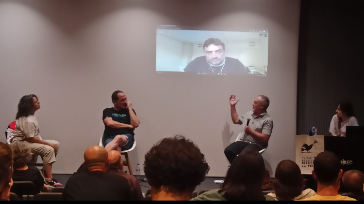 Estampa de l'acte celebrat a l'OCCC de València| EL TEMPS