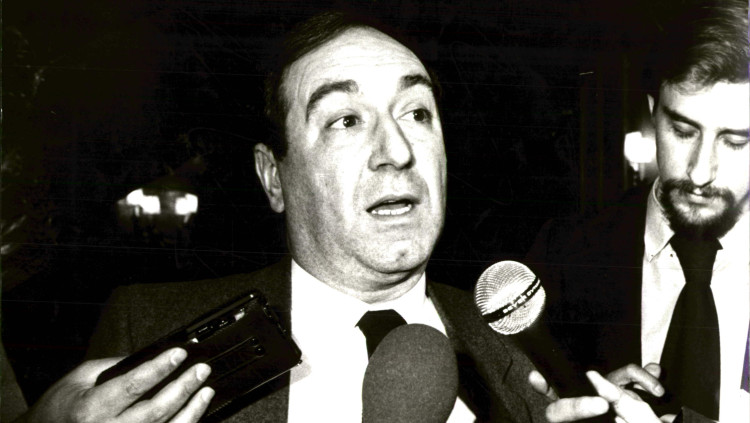 Juan Maria Bandrés, que va presidir Euskadiko Ezkerra. Arxiu EL TEMPS