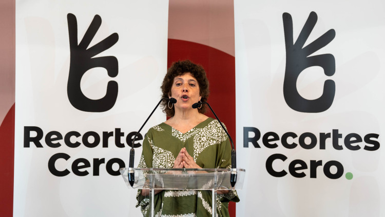 Presentació de Recortes Cero. Europa Press