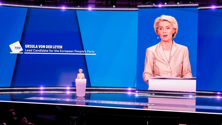 La candidata del PPE a la Comissió Europea, Ursula Von der Leyen. Agència Catalana de Notícies