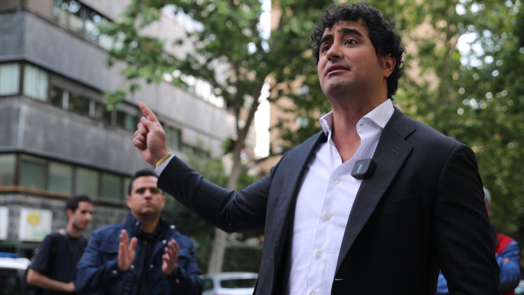 Alvise Pérez, líder de l'agrupació ultradretana Se Acabó la Fiesta| Europa Press