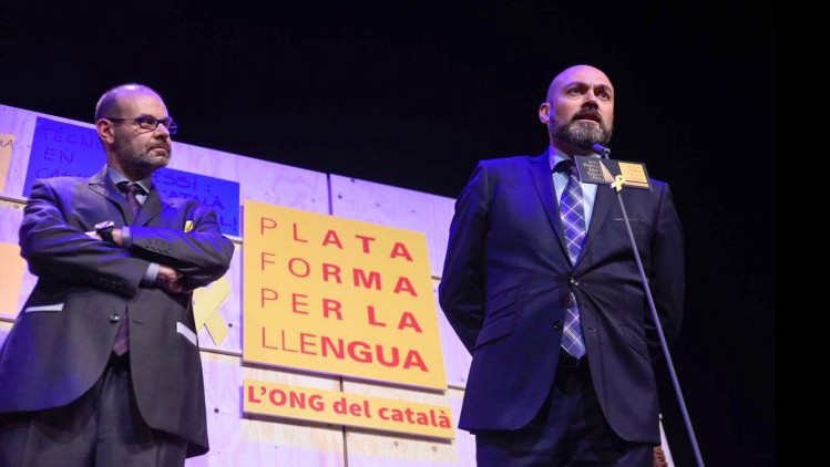 Entrega dels guardons Martí Gasull. Plataforma per la Llengua