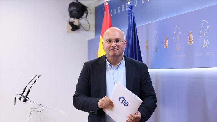 Miguel Tellado, portaveu del PP al Congrés| Europa Press