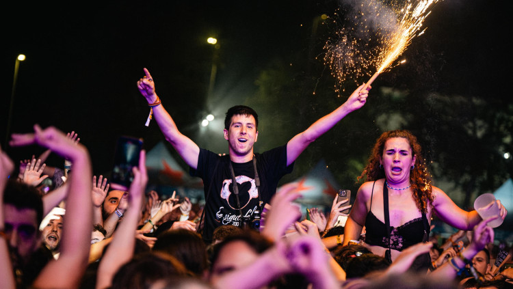 Estampa del concert de comiat de Zoo a Gandia| Pirata Beach Fest/Julio Cebolla. 