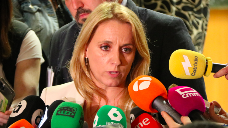 La conselleria d'Economia i Hisenda, Natalia Mas Guix.. Miquel Vera // Agència Catalana de Notícies